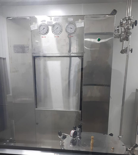 Sliding Door Autoclave